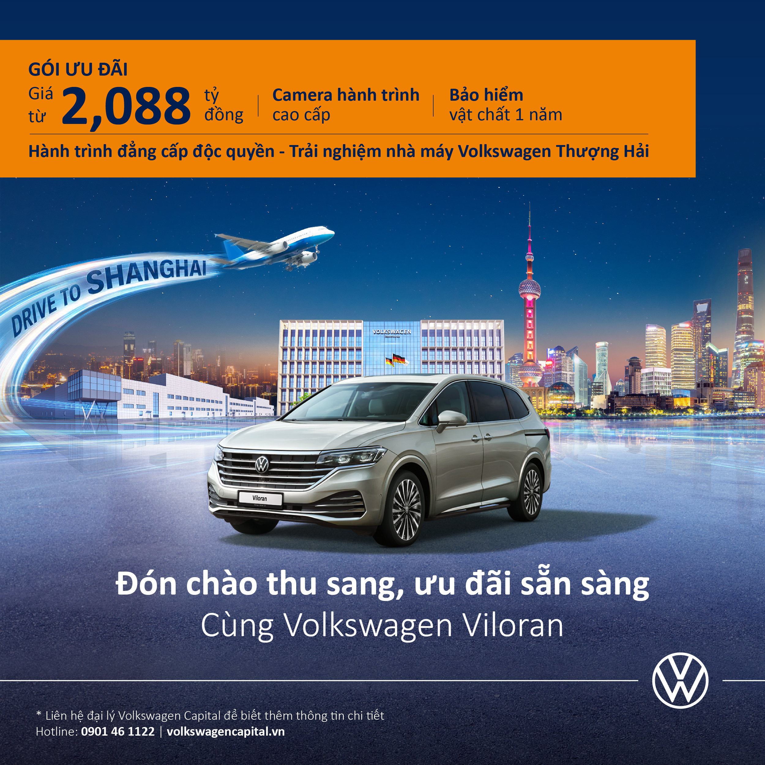 Chương trình khuyến mại Volkswagen tháng 8 tại Volkswagen Capital với nhiều ưu đãi hấp dẫn