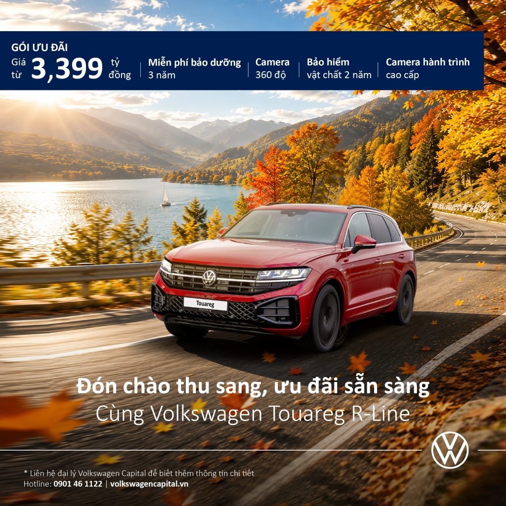 Ưu đãi Volkswagen Tourage tháng 8